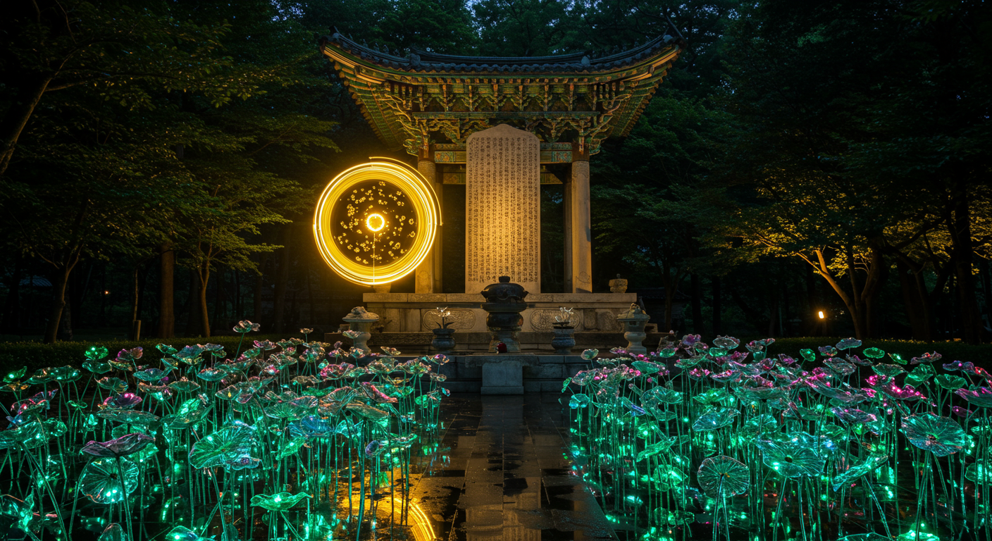 ソウル市内の「檀君聖殿」