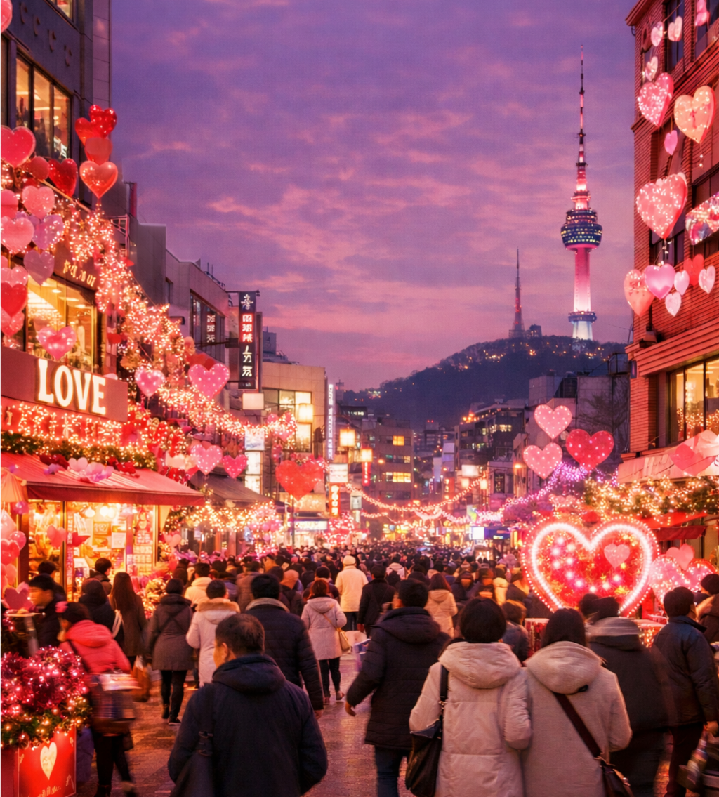 ソウルで体感する韓国バレンタインデー