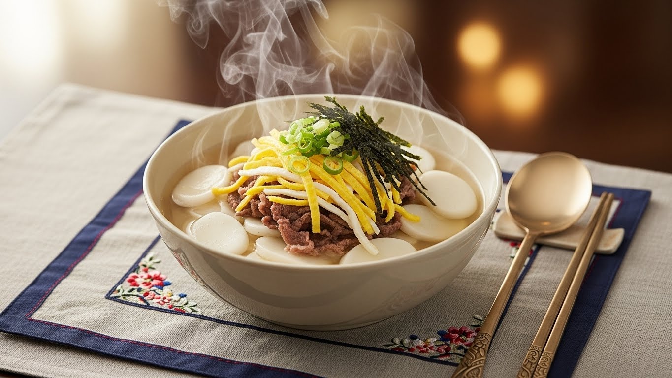 トックッ（餅スープ）