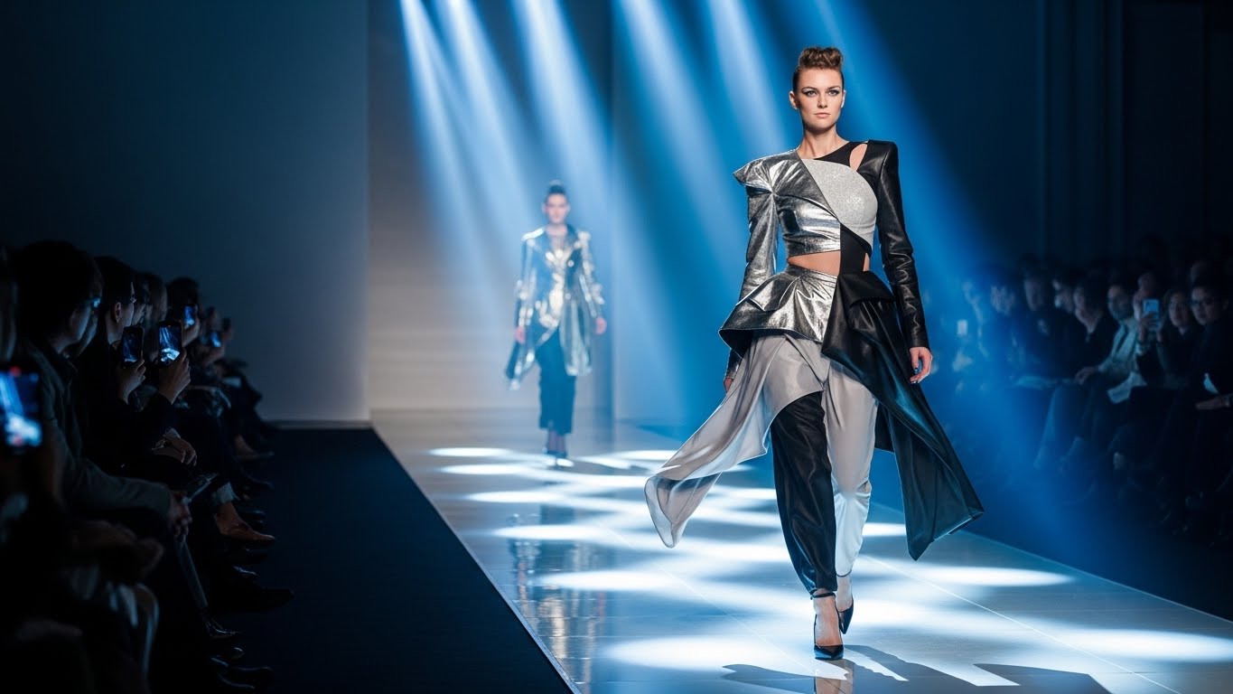 ソウルファッションウィークの屋内ランウェイ