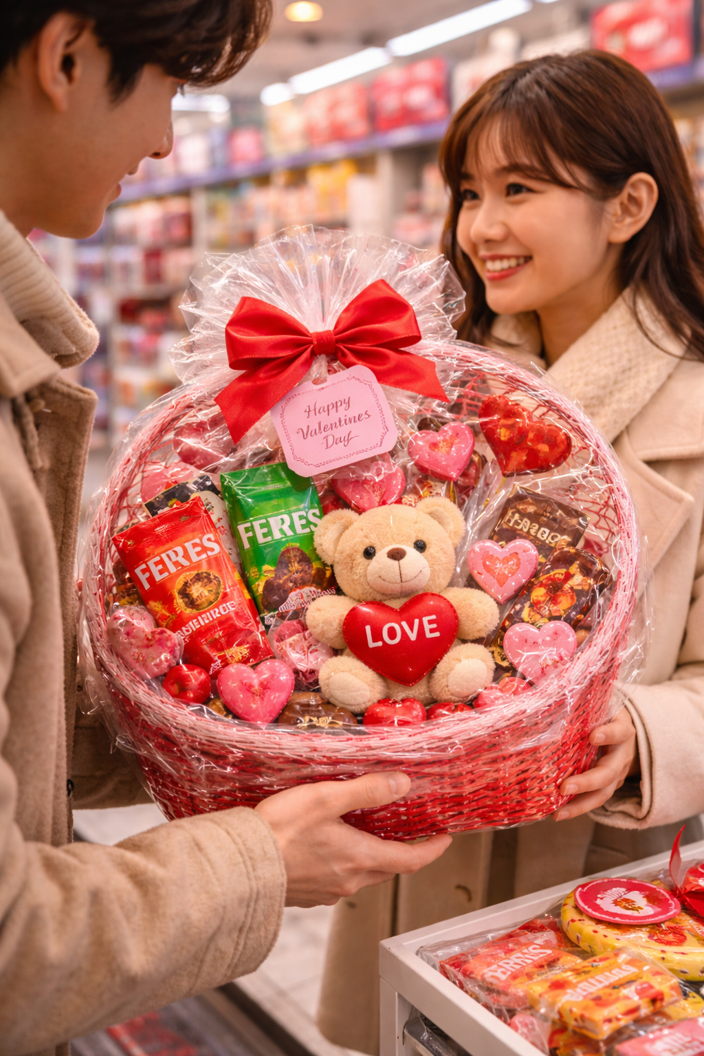 パグニ（籠）に託された韓国バレンタイン