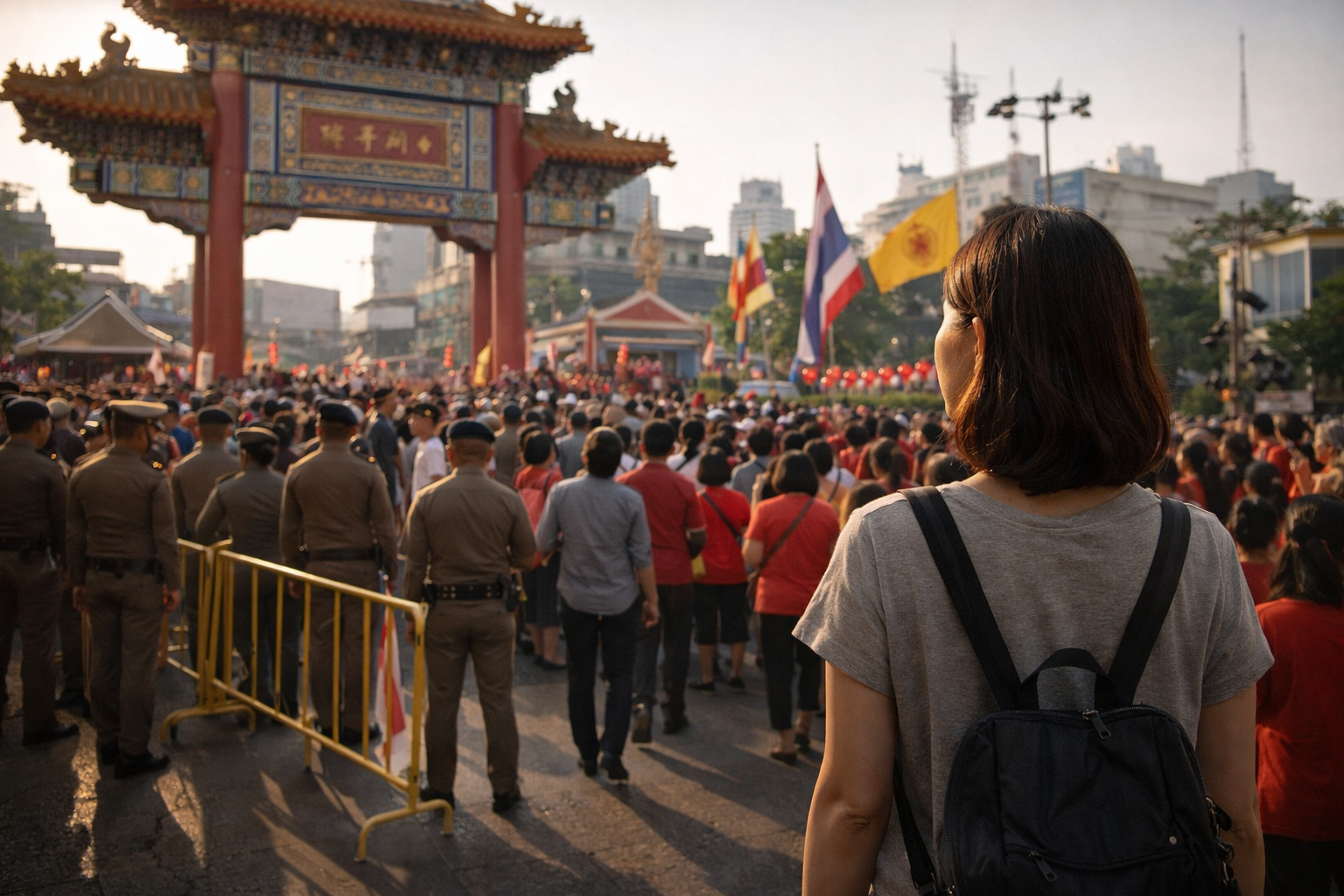 オデオンサークルで催される王室式典