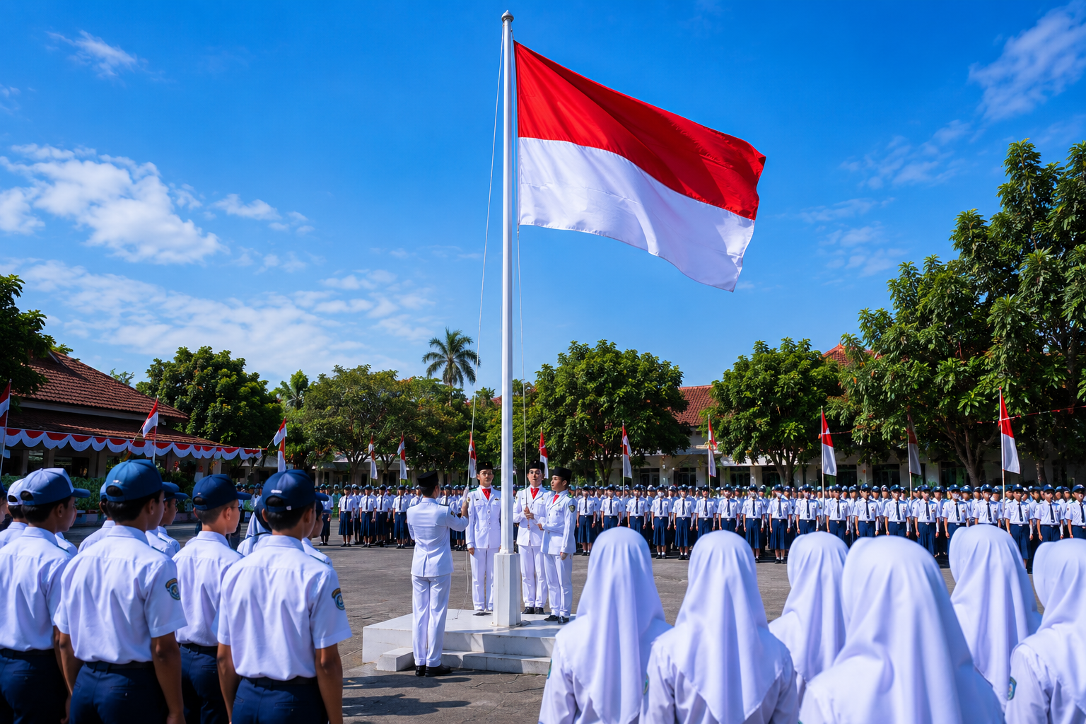 インドネシアの独立記念式典